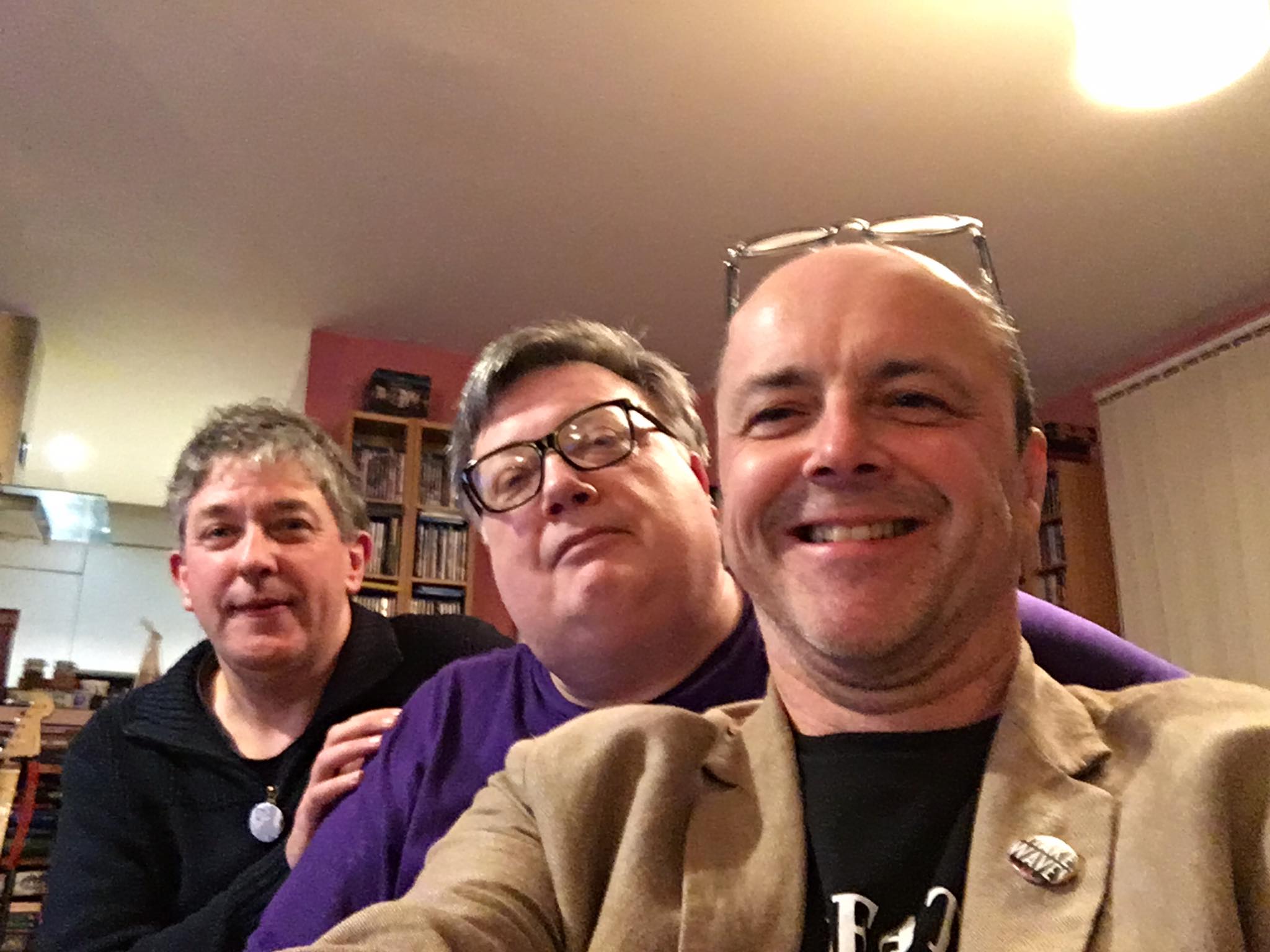 Mark Fisher, Mark Reed, David White in What Do You Call That Noise? The XTC Podcast